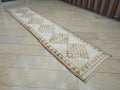 Luxurious Home Decor Wool Moroccan Style Rug Runner,3x12 Handmade Turkish Carpet.