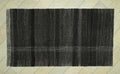 Vintage Turkish Goat Hair Kilim Rug: Dark Brown Flat Weave Rugs,5,2x9.6 Feet.