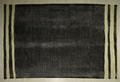 Vintage Brown Kilim Rug: 7.2"x11' Anatolian Goat Hair Rugs