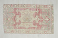 4x6 Vintage Turkish Oushak Rug: Handmade Wool, Mid-Century Modern Rugs.