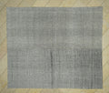 Large Gray Kilim Rug: Flat Weave Turkish Rugs 7,10"x9,4" Feet