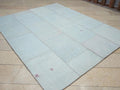 Organic Hemp Kilim Patchwork Rug: 6.5x8.2 Feet,Home Living Accent,Turkish Handmade Rugs.