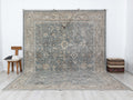 10x13 Oversize Oushak Wool Rug,Gray Turkish Rugs Home Living Decor.