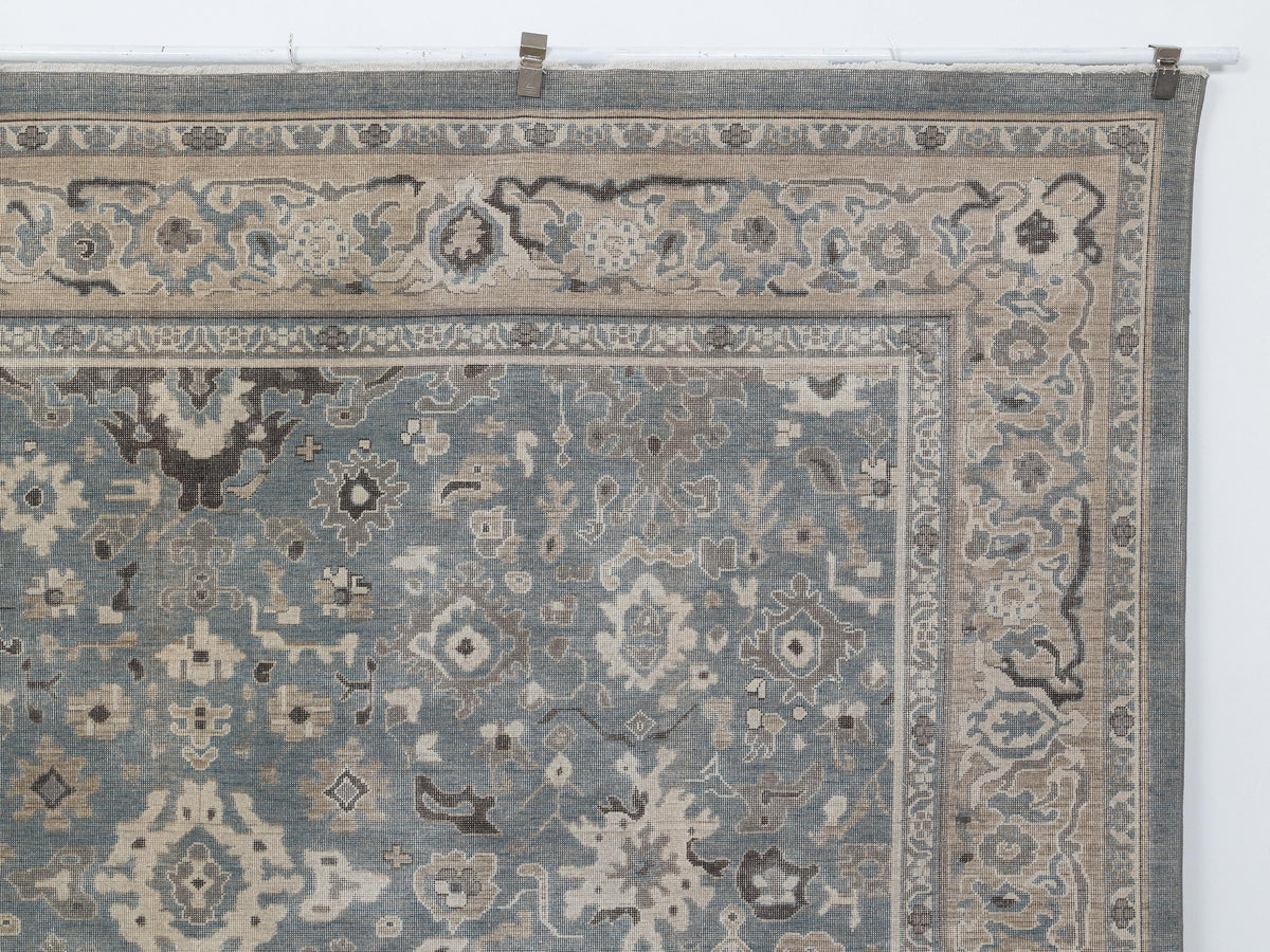10x13 Oversize Oushak Wool Rug,Gray Turkish Rugs Home Living Decor.