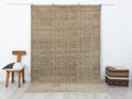 Handmade Wool Rug, 6.4x9.3 Feet,Geometric Turkish Large Area Rugs,Seasonal Home Living Decor.