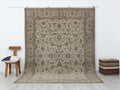 Large Handmade Wool Rug: 7.6x10.3 Feet,Turkish Carpet Rugs.