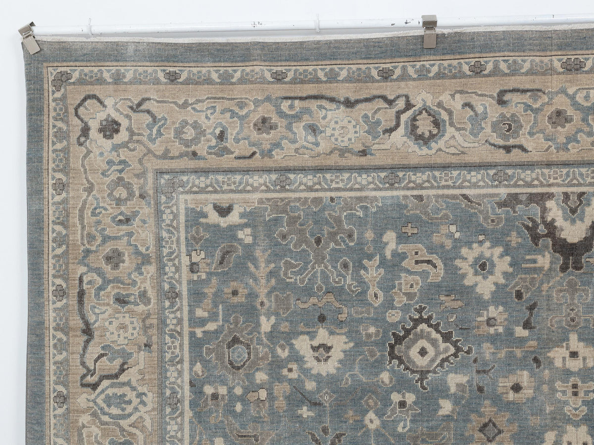 10x13 Oversize Oushak Wool Rug,Gray Turkish Rugs Home Living Decor.
