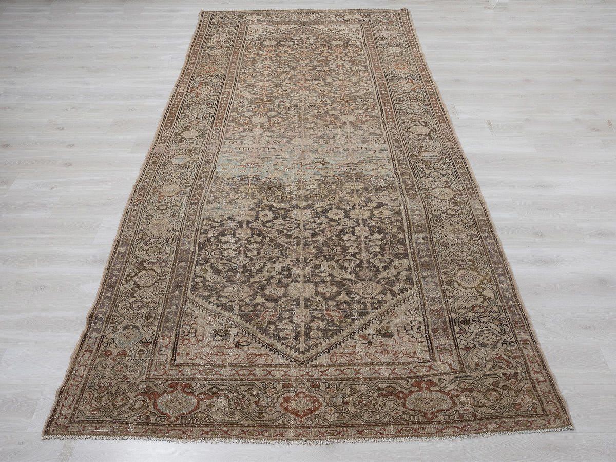 Large Long Vintage Turkish Rug, 6x13 Handmade Wool Oushak Rugs,Seasonal Home Living Decor.